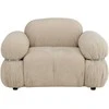 Sofa Venture Design Fotelis Mika Smėlio spalvos Metalas