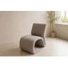 Sofa Venture Design Fotelis Rulls Plieno Rėmas 53x50x42 cm Ruda Lino