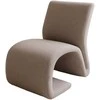 Sofa Venture Design Fotelis Rulls Plieno Rėmas 53x50x42 cm Ruda Lino