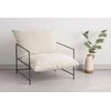 Sofa Venture Design Fotelis Sedalia 67x73 cm smėlio spalvos, metalinis rėmas