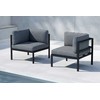 Sofa Venture Design Kampinis sofos modulis Copacabana, 70x70x30 cm, juodas
