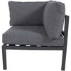Sofa Venture Design Kampinis sofos modulis Copacabana, 70x70x30 cm, juodas