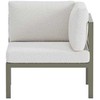 Sofa Venture Design Kampinis sofos modulis, 70x70x30 cm, ruda, buklė