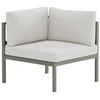 Sofa Venture Design Kampinis sofos modulis, 70x70x30 cm, ruda, buklė