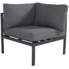 Sofa Venture Design Kampinis sofos modulis Copacabana, 70x70x30 cm, juodas