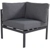 Sofa Venture Design Kampinis sofos modulis Copacabana, 70x70x30 cm, juodas