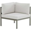 Sofa Venture Design Kampinis sofos modulis, 70x70x30 cm, ruda, buklė