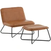 Sofa Venture Design Kėdė su Pogrupiu, X-Lounge, 75x71x78 cm, Ruda