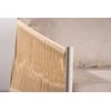 Sofa Venture Design Lounge kėdė Louie 94x74 cm Smėlio spalvos lininis audinys plieno rėmas