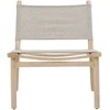 Sofa Venture Design Lounge kėdė Millo 43x40x65 cm Pilka Nature poliesteris mango mediena