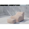 Sofa Venture Design Lounge kėdžių ir pakojų komplektas 90x72x40 cm persikų spalvos Olefinas