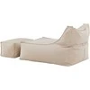 Sofa Venture Design Lounge krepšys Redang su pufu 94x72x40 cm smėlio spalvos