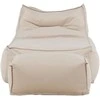 Sofa Venture Design Lounge krepšys Redang su pufu 94x72x40 cm smėlio spalvos