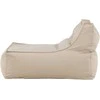 Sofa Venture Design Lounge krepšys Redang 118x94x83 cm smėlio spalvos audinys