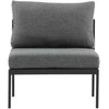 Sofa Venture Design Poilsio kėdė Copacabana 70x70x30 cm juoda, aliuminis