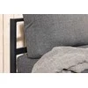Sofa Venture Design Poilsio kėdė Copacabana 70x70x30 cm juoda, aliuminis