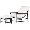 Sofa Venture Design Poilsio kėdė Corso juoda smėlio spalvos
