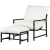 Sofa Venture Design Poilsio kėdė Corso juoda smėlio spalvos