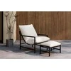 Sofa Venture Design Poilsio kėdė Corso juoda smėlio spalvos