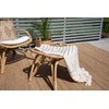 Sofa Venture Design Poilsio kėdė Ella, 45x47 cm, balkšva, ratanas