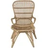 Sofa Venture Design Poilsio kėdė Ella, 45x47 cm, balkšva, ratanas