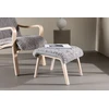 Sofa Venture Design Poilsio kėdė, Fårö, 89x60x107 cm, šviesiai pilka
