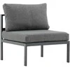 Sofa Venture Design Poilsio modulis, Copacabana vidurinė dalis, 70x74 cm, juoda