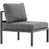 Sofa Venture Design Poilsio modulis, Copacabana vidurinė dalis, 70x74 cm, juoda