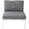 Sofa Venture Design Poilsio modulis, Copacabana vidurinė dalis, 65.5x74x70 cm, Balta