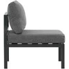 Sofa Venture Design Poilsio modulis, Copacabana vidurinė dalis, 70x74 cm, juoda