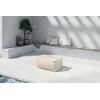 Venture Design Pufas 75x40x33 cm smėlio spalvos audinys