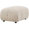 Sofa Venture Design Pufas Mika 94x67 cm smėlio spalvos