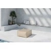 Sofa Venture Design Pufas Rambo 85x85x40 cm smėlio spalvos olefinas
