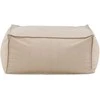 Sofa Venture Design Pufas Rambo 85x85x40 cm smėlio spalvos olefinas