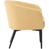 Sofa Venture Design Rankinė kėdė, purvinė, juoda/geltona