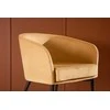 Sofa Venture Design Rankinė kėdė, purvinė, juoda/geltona