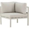 Sofa Venture Design Sofos kampinis modulis, Copacabana, 70x70x30 cm, smėlio spalvos, aliuminis