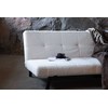 Venture Design Sofos lova, Bodil, 180x55 cm, Balta