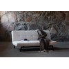 Venture Design Sofos lova, Bodil, 180x55 cm, Balta