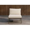 Sofa Venture Design Sofos modulis Copacabana 70x70x30 cm rudas baltas, audinys
