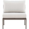 Sofa Venture Design Sofos modulis Copacabana vidurinis 70x70x30 cm ruda smėlio, lauko
