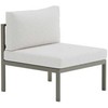 Sofa Venture Design Sofos modulis Copacabana 70x70x30 cm rudas baltas, audinys