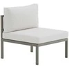 Sofa Venture Design Sofos modulis Copacabana 70x70x30 cm rudas baltas, audinys
