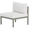 Sofa Venture Design Sofos modulis Copacabana 70x70x30 cm rudas baltas, audinys