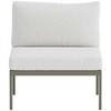 Sofa Venture Design Sofos modulis Copacabana 70x70x30 cm rudas baltas, audinys