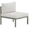 Sofa Venture Design Sofos modulis Copacabana 70x70x30 cm rudas baltas, audinys
