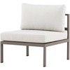Sofa Venture Design Sofos modulis Copacabana vidurinis 70x70x30 cm ruda smėlio, lauko