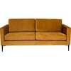 Sofa, VERGAN, 88x180 cm, ruda