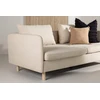 Sofa, Zero, 197x102 cm, kreminė