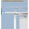 Songmics Elektrinis aukščio reguliuojamas rašomasis stalas 60 x 140 cm